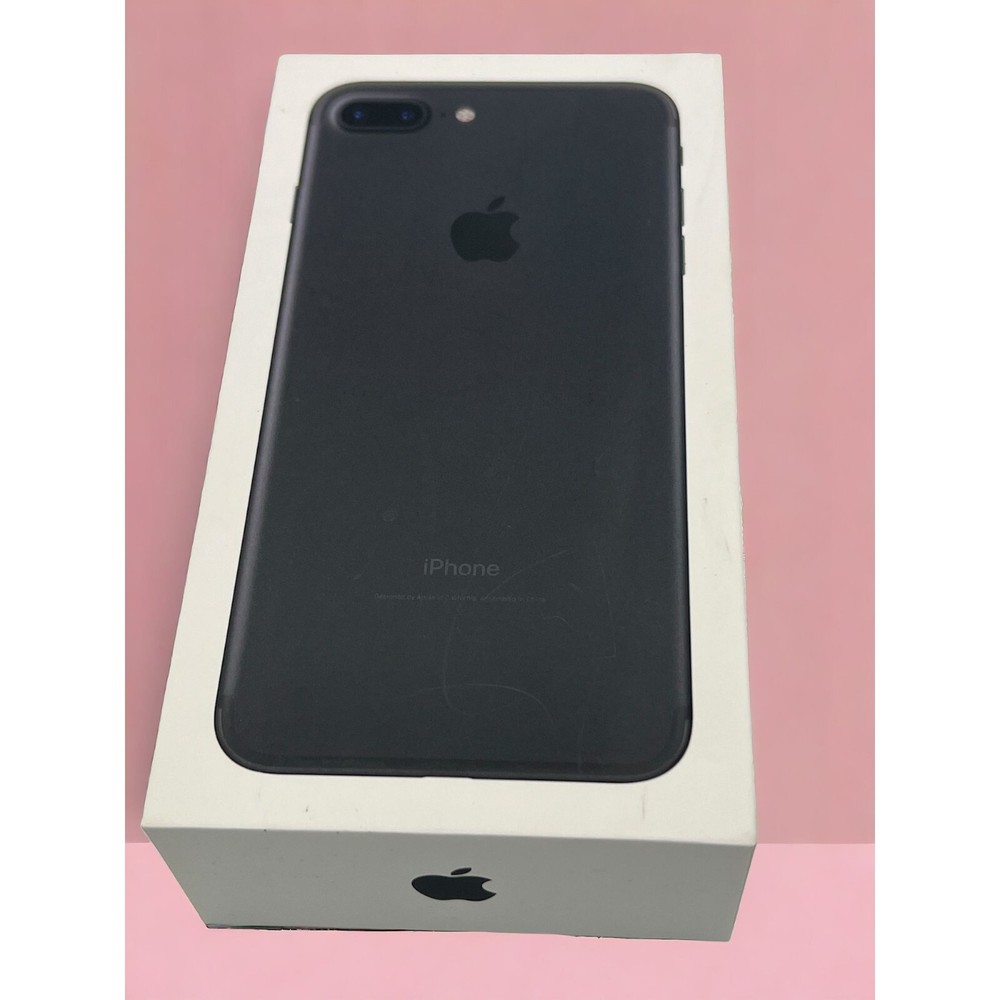 Apple Iphone 7 Plus Box Only 32gb Black Clean Empty