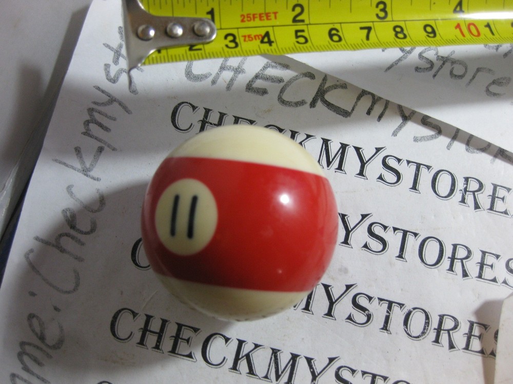 VINTAGE #11 BILLIARD BALL GENTLY USED