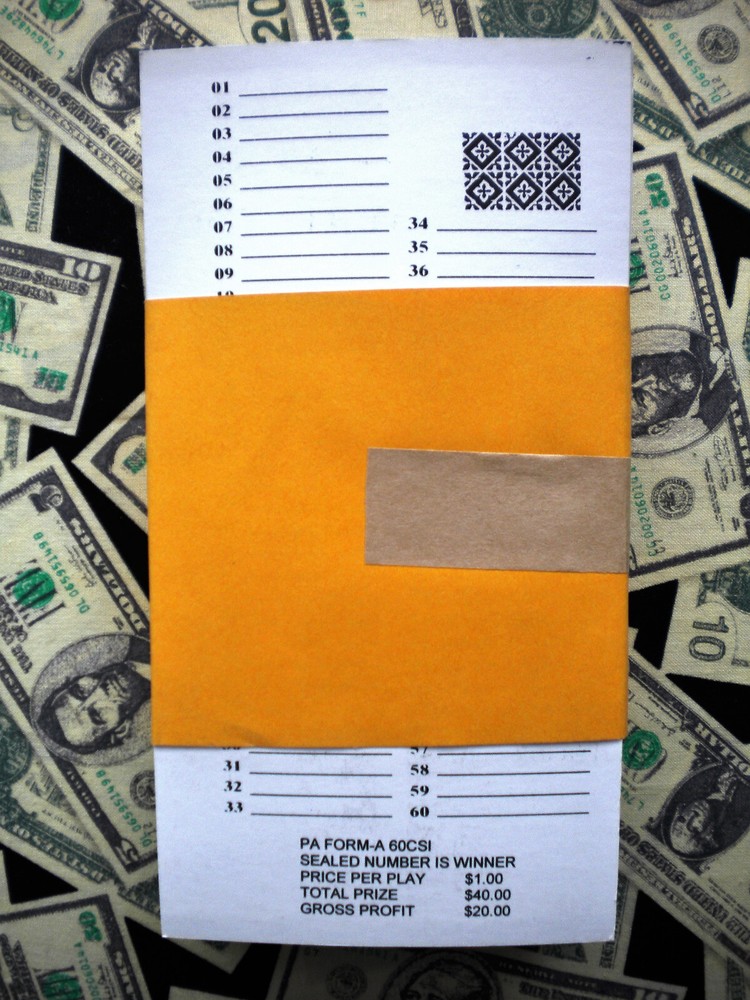 ( 1 Each ) ~ 60 SURE TIP BOARD {01 to 60} Fund-Raiser Raffle Pull Tab Jar Ticket