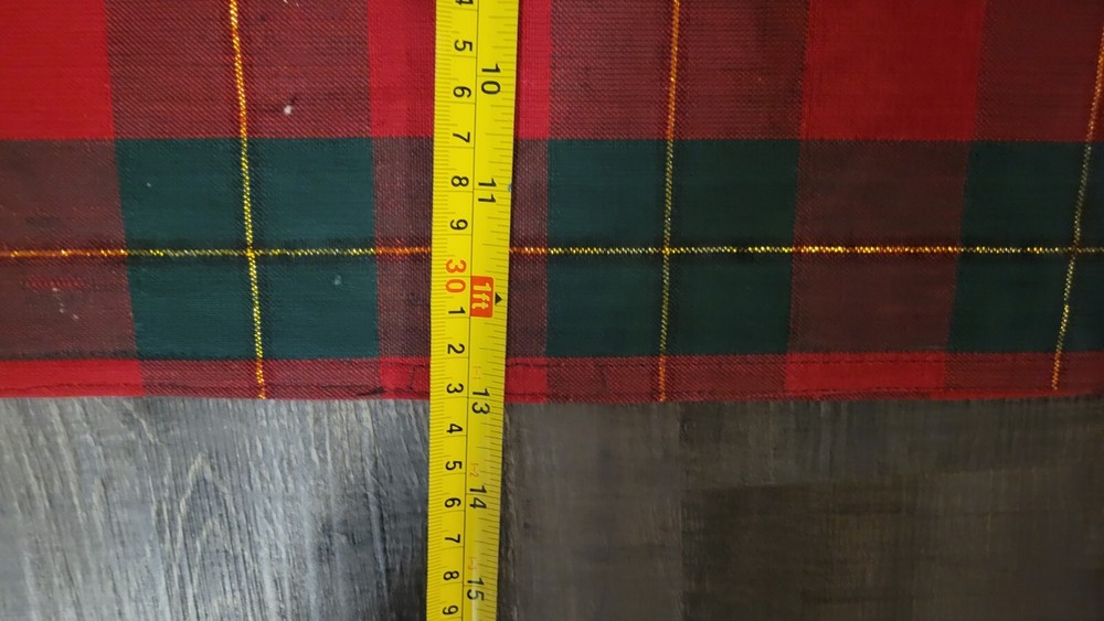 Christmas Colored Table Runner 70x13