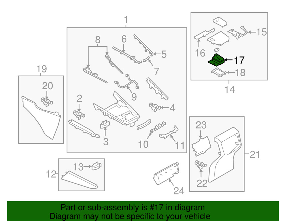 Genuine Mazda Automatic Transmission Shift Lever Boot TC3M-64-330-06