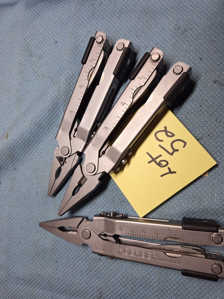 3 Silver GERBER Multiplier Multi Tools EXCELLENT loc Gerber 52