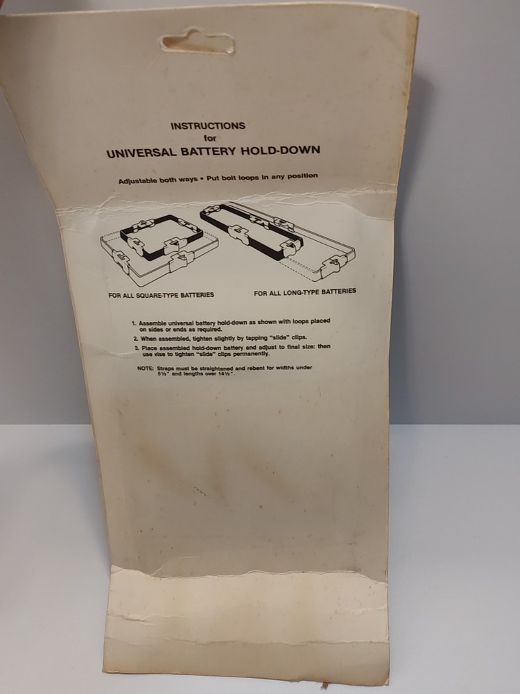 CHAMP Universal Battery Hold-Down #111700