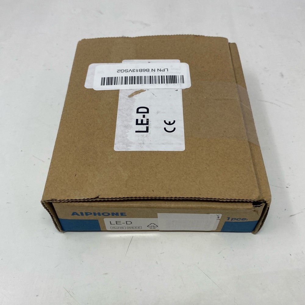 Aiphone LE-D Surface Audio Door Station, White, Surface Mount