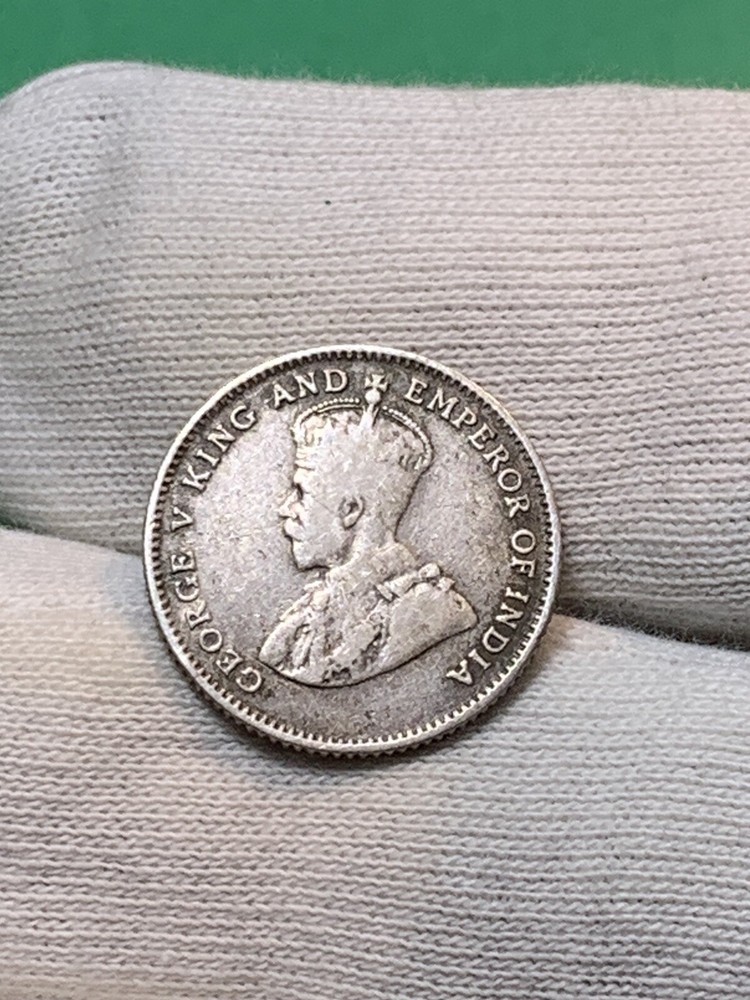 1926 Straits Settlements Silver 10 Cents (A2284)