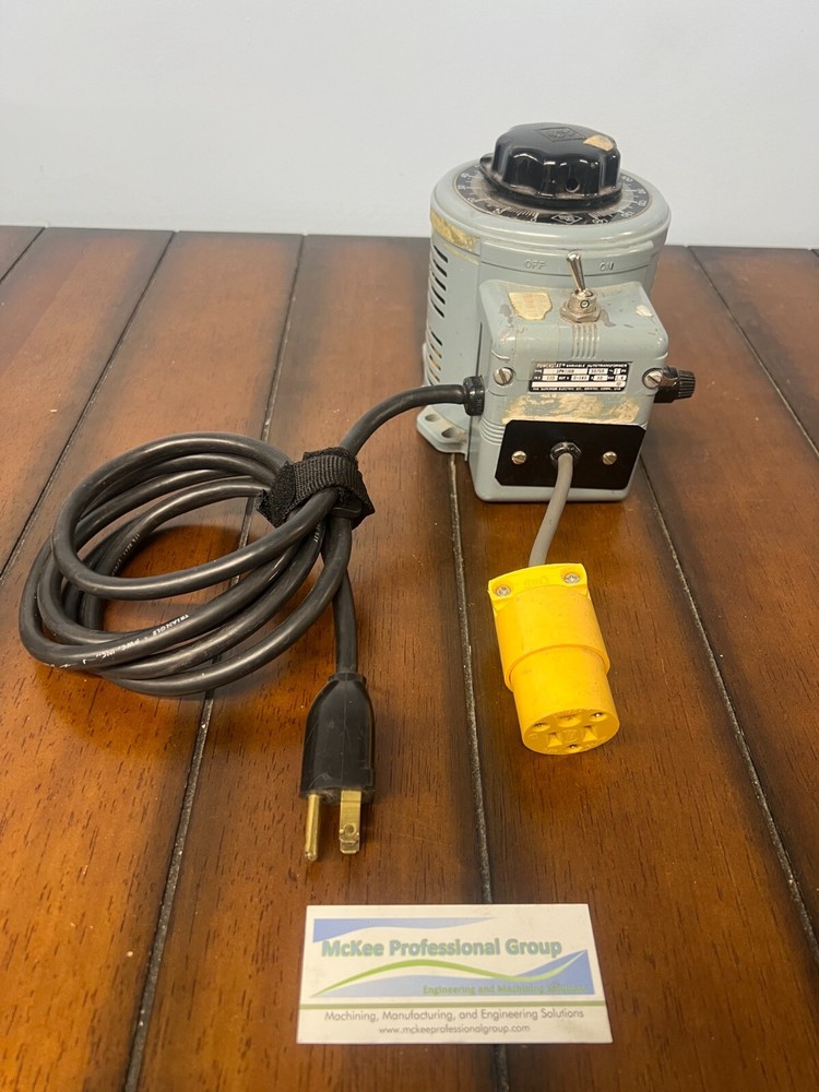 Superior Powerstat Variable Auto Transformer 3PN116C