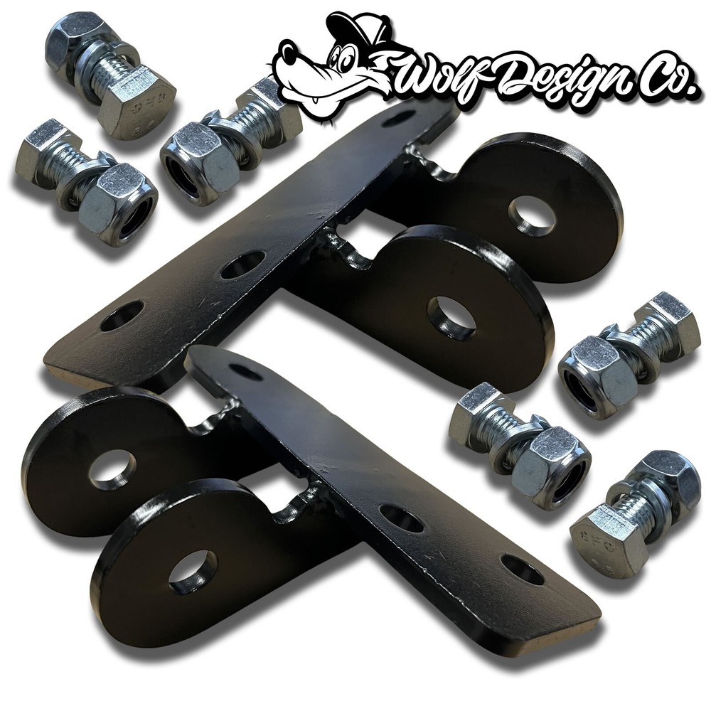 1973-1987 C10 C15 Front Shock Relocation  Extenders