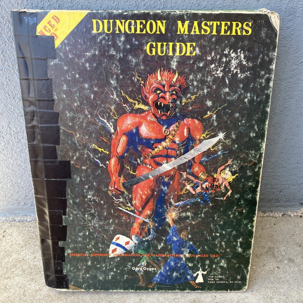 Dungeons & Dragons Advanced D&D Dungeon Master's Guide Revised Edition 1979