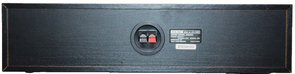 Teac LS- C400 Center Channel 40W Speaker @ 8Ω