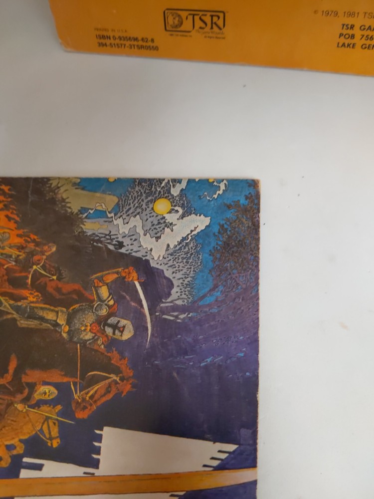 2x 1981 TSR Dungeon Master Screen - Rare