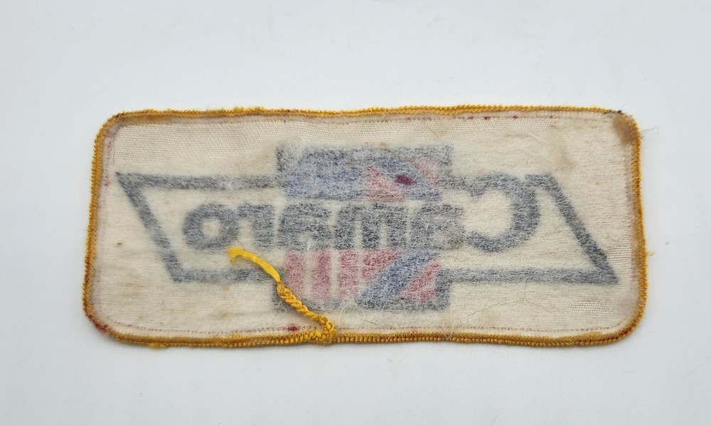 Vintage Camaro Cloth Patch