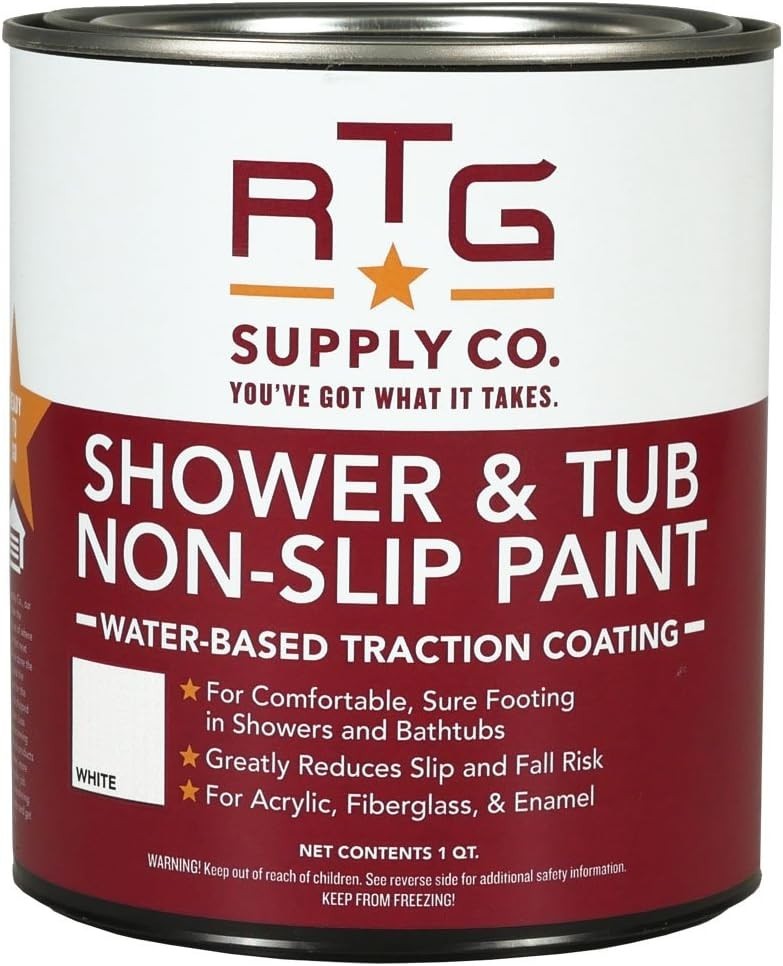 RTG Shower & Tub Non-Slip Paint Quart, White