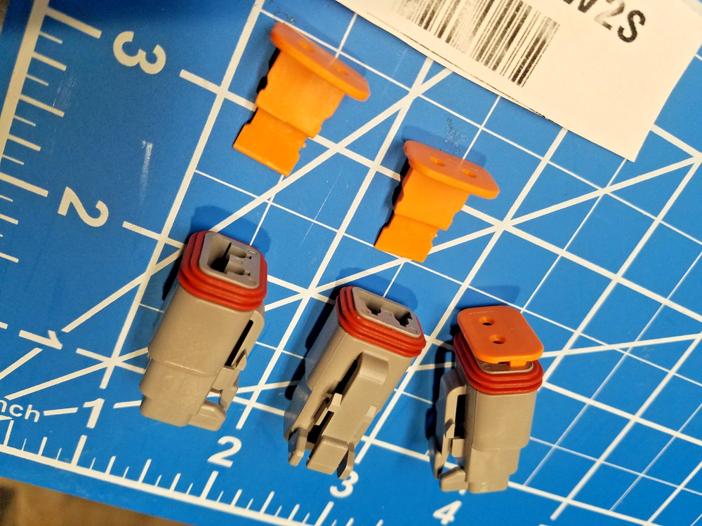 Deutsch DT06-2S Plus W2S Wedgelock 3-Pack Free Ship