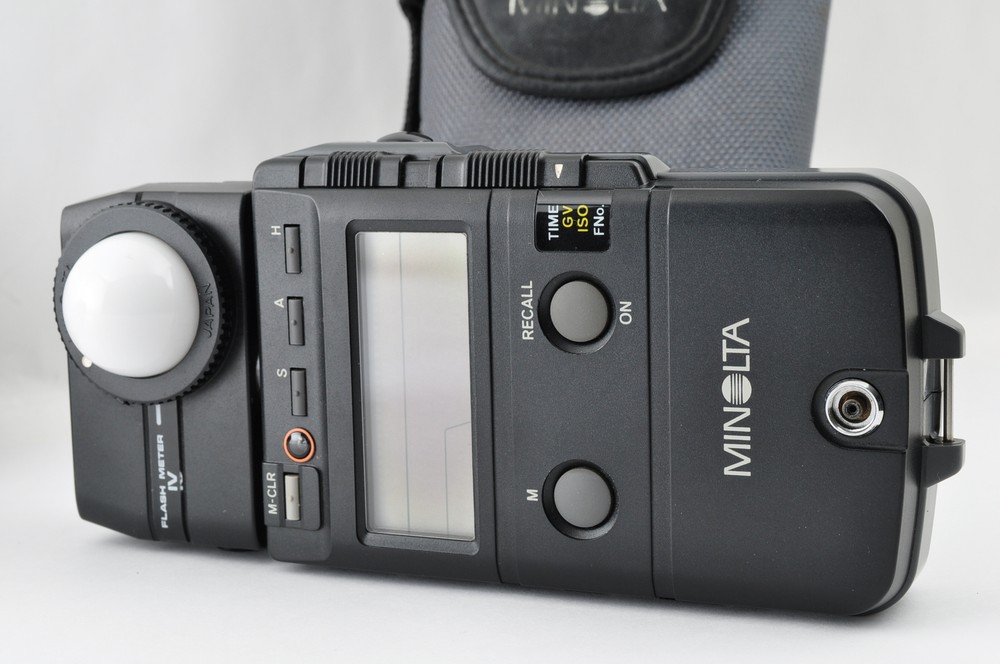 MINT Minolta Flash Meter IV Light Exposure Meter from JAPAN