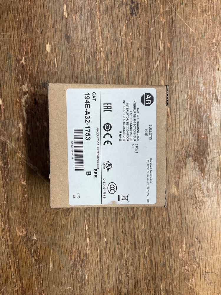 Allen-Bradley 194E-A32-1753 Load Switch