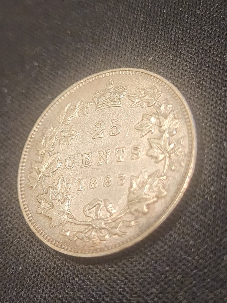 1883H Canadian Silver Coin