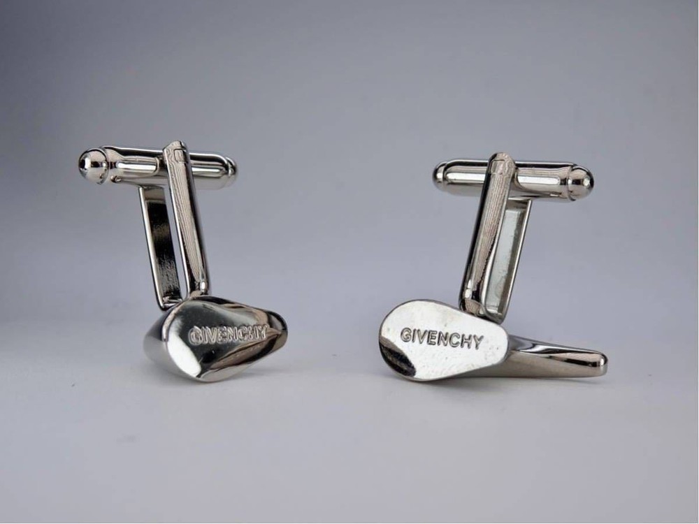 Givenchy Claw Silver Cufflinks