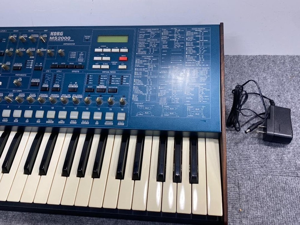 KORG MS2000 44 Key Analog Modeling Synth Keyboard Tested Working Japan