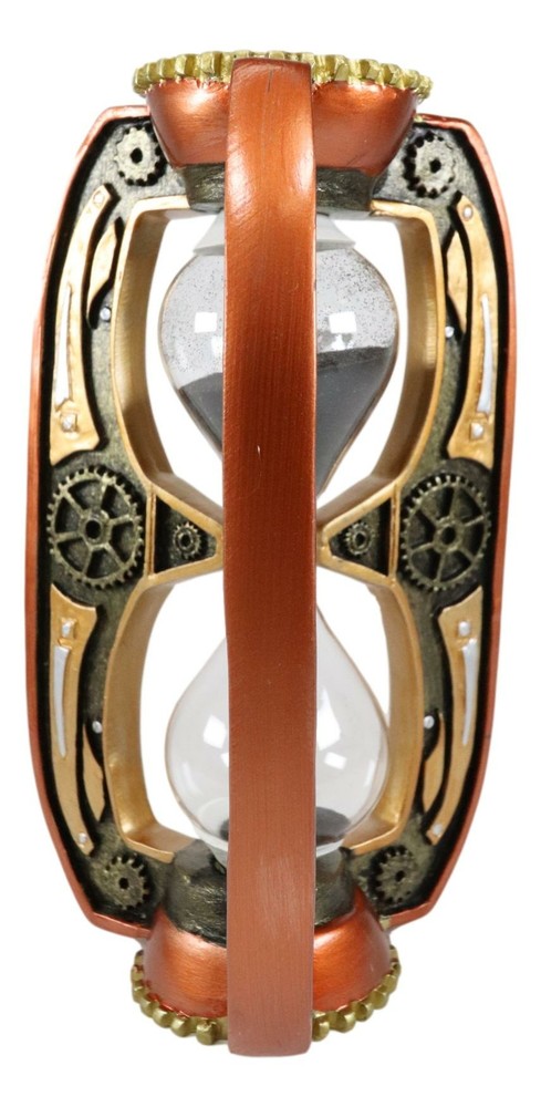 Ebros Past Present Future Time Warp Steampunk Gearwork Sandtimer Sand Timer