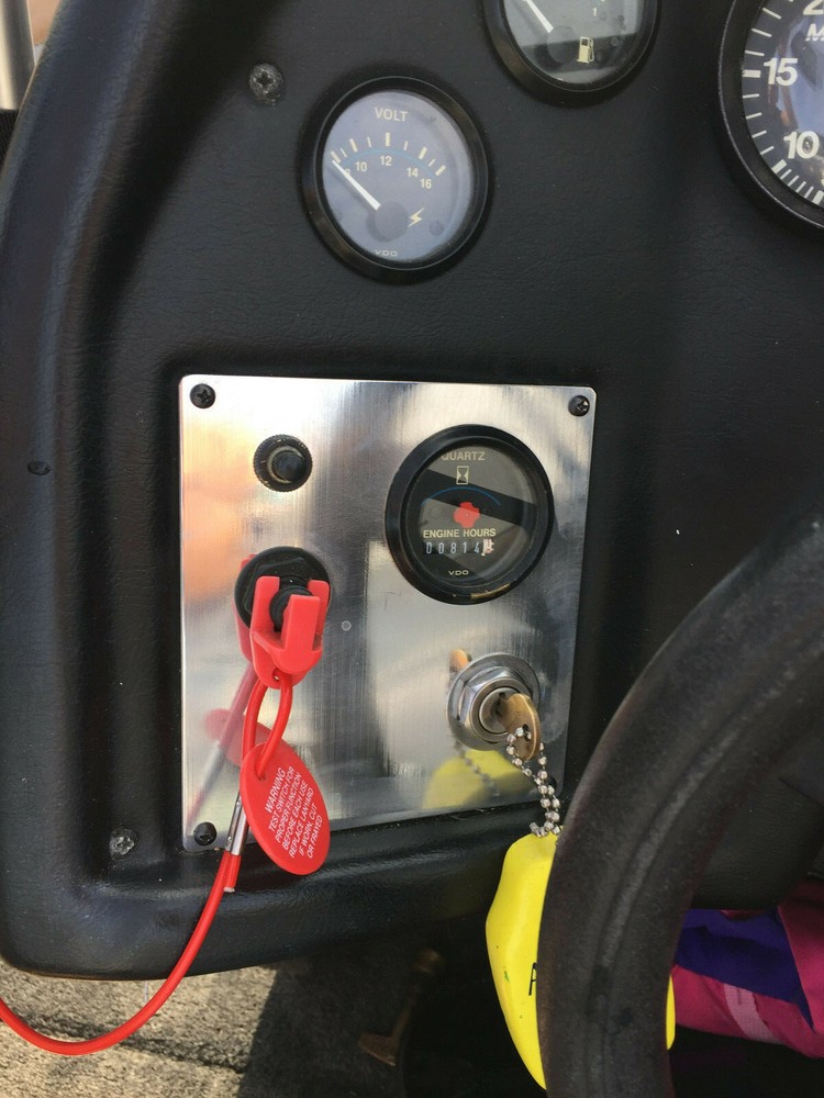 Mastercraft Prostar Tristar Dash Panel, Ignition Dash Plate, Key Switch Panel,