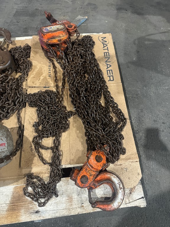 LINK 5TON CHAIN HOIST - MANUAL