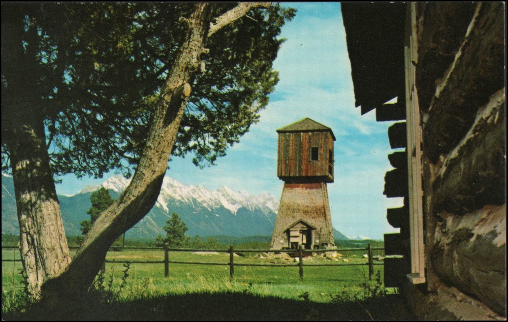 unused PPC, water tower, Fort Steele BC