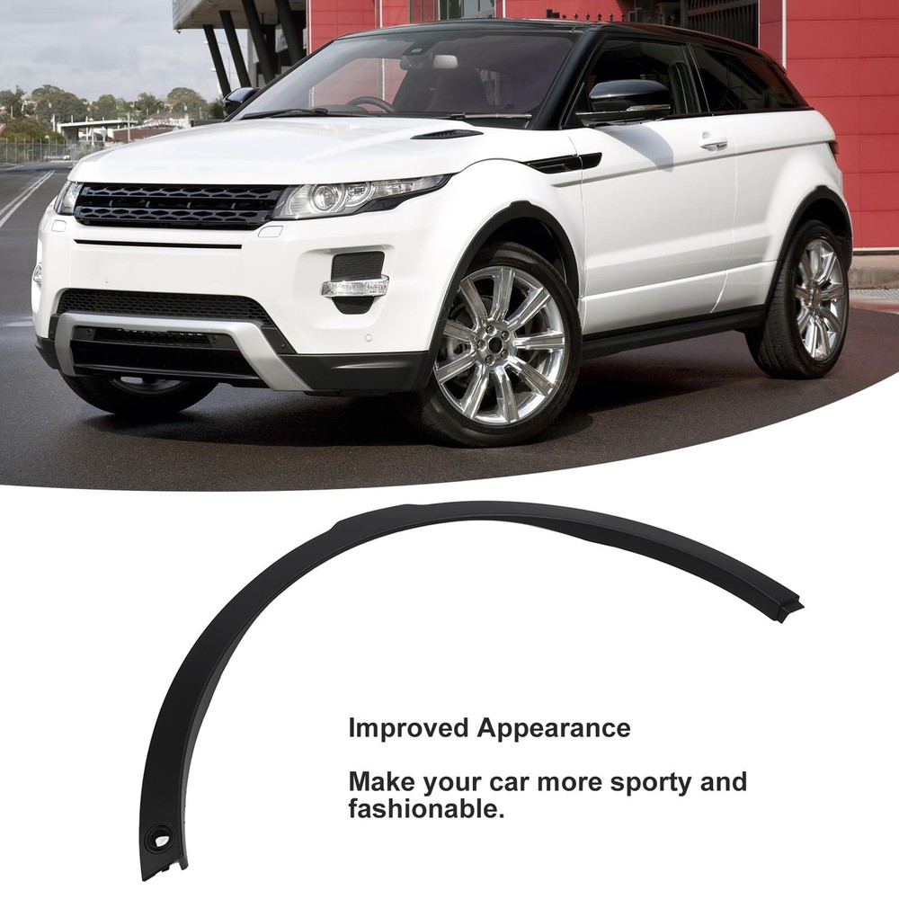 Fender Flares, Front Left Flares With Sensor Hole LR044280 Black