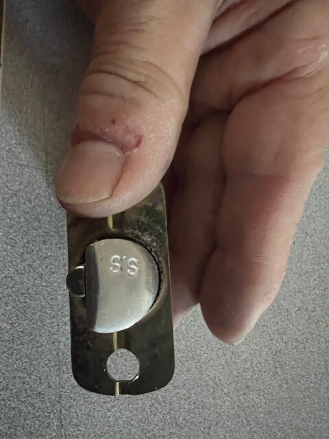 CORBIN RUSSWIN CK4400 LOCKING FUNCTION 2 3/4" DEAD LATCH LESS FACEPLATE