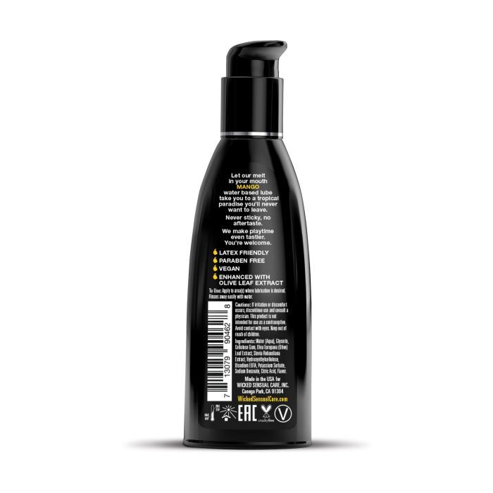 Wicked Sensual Care Water Based Lubricant Mango 2 Oz