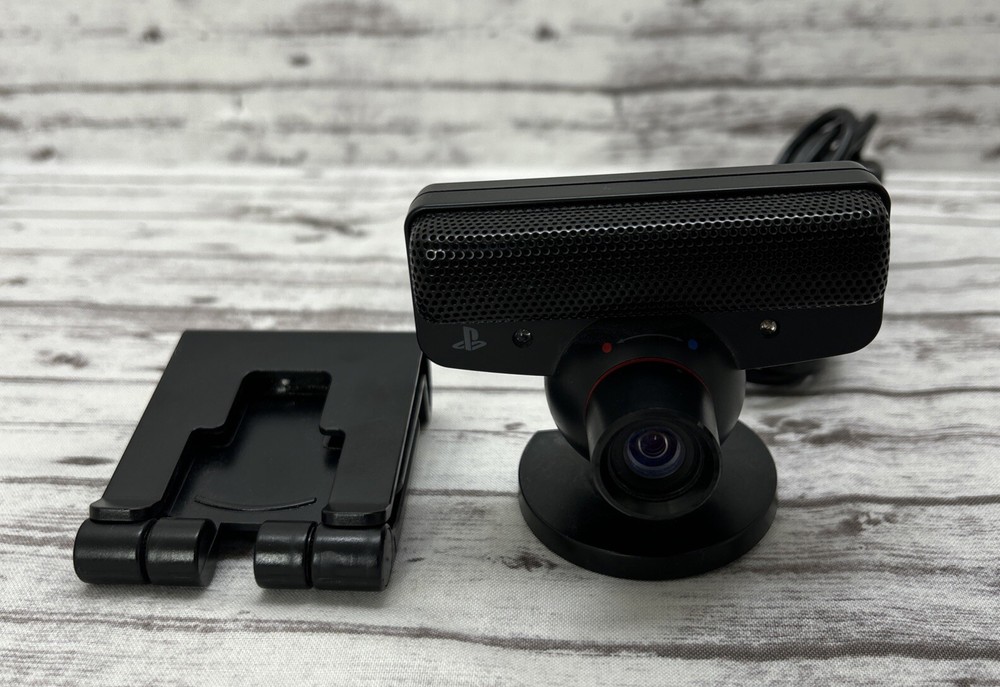 Play Station 3 Sony 4 Microphone Array System Webcam With Mount Pre-owned
