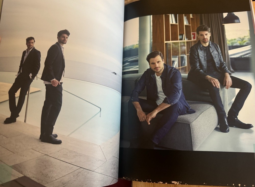 2Cellos Signed Autographed Tour Book Program With Pull Out Poster