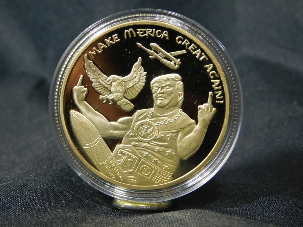 Trump 2020 Challenge Coin - "Make Liberals Cry Again"