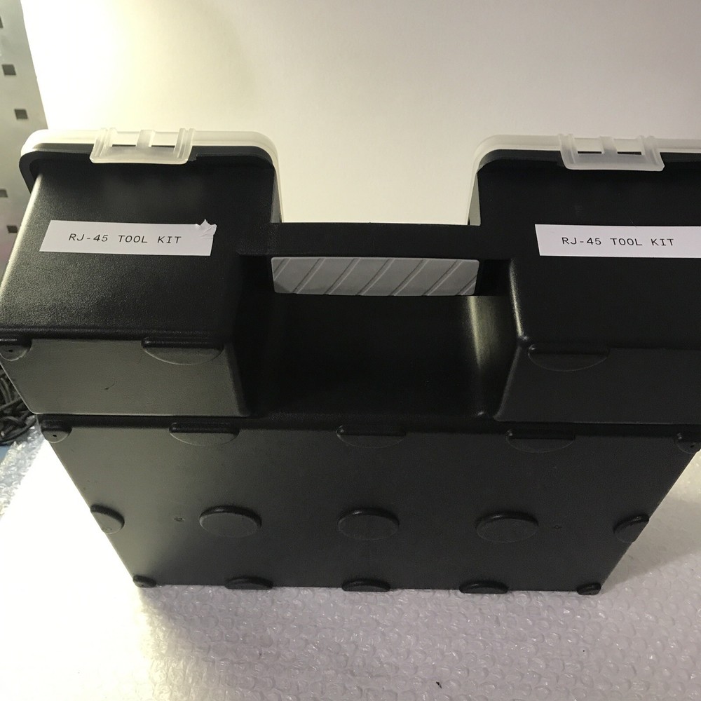 *Black Box (Empty Box) For Network Cable Tools- RJ45 Crimper & More!#