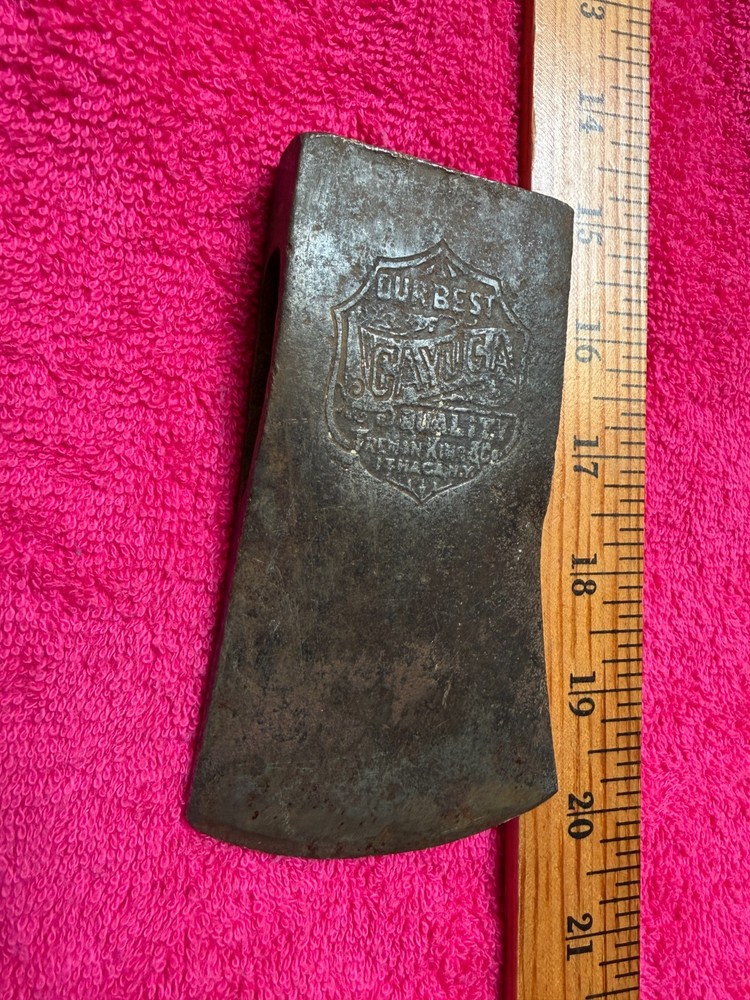 Cayuga Axe Head Embossed Single Bid Axe Head