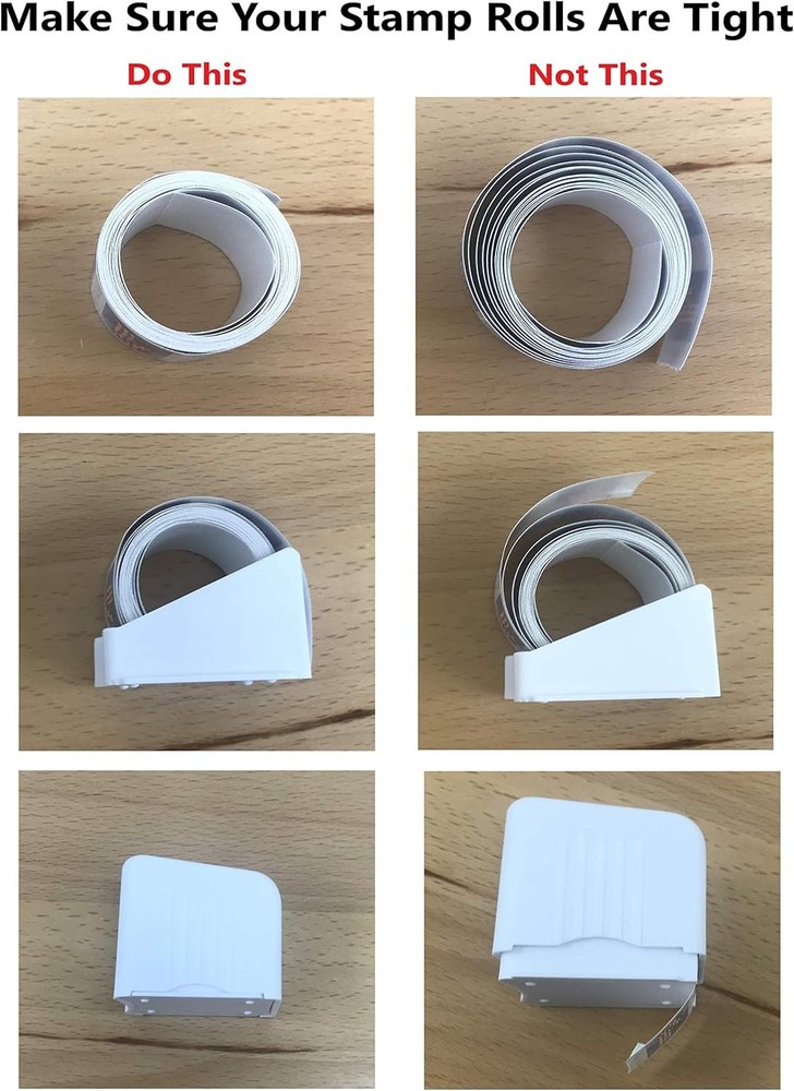 3 Pack - Stamp Roll Dispenser
