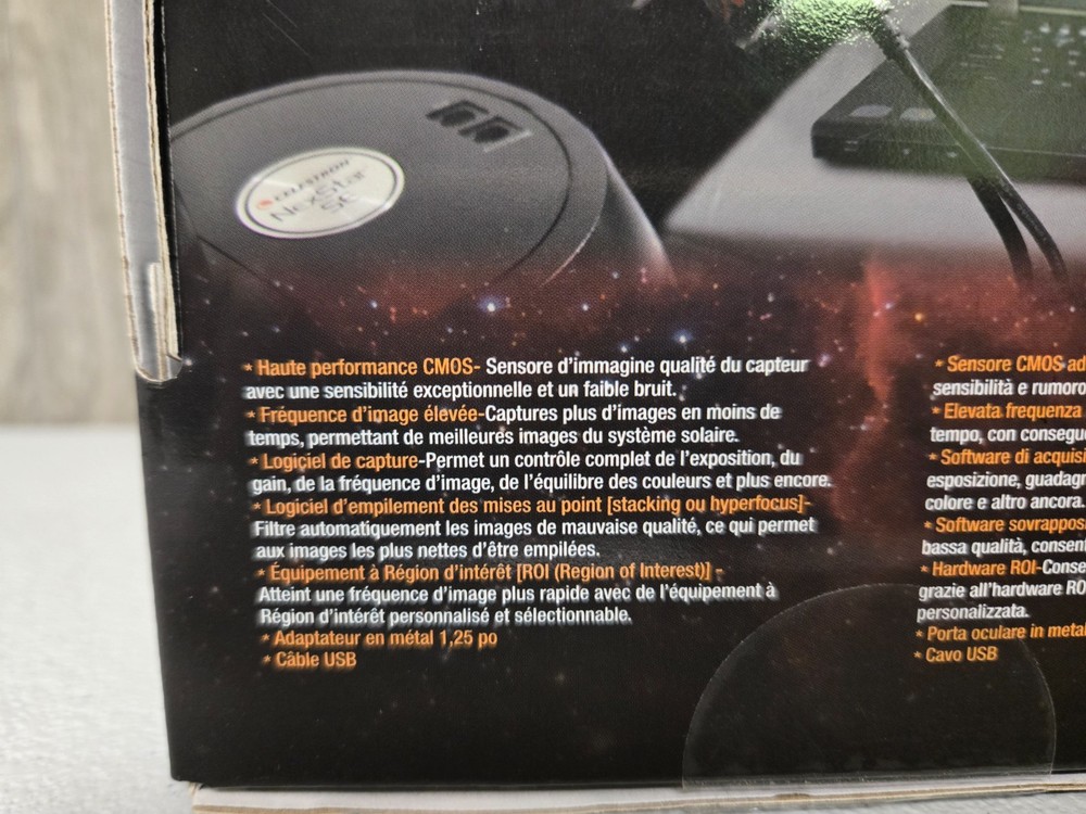 Celestron NexImage 5 Solar System Imager 5MP CMOS Sensor MT9P031 Beginner Camera