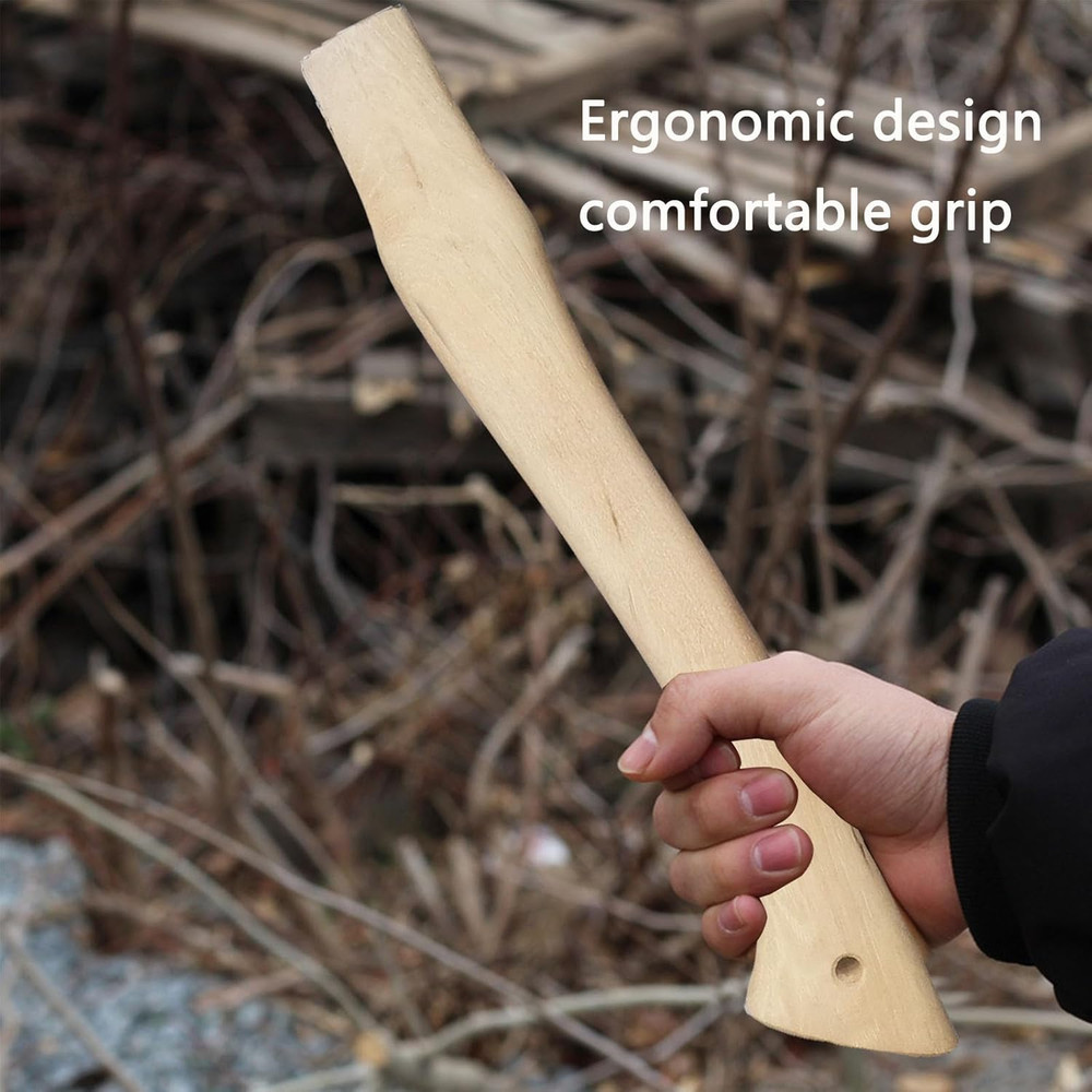 Axe Handle Replacement, 15.75In Hickory Hatchet Handle Replacement for Camping G