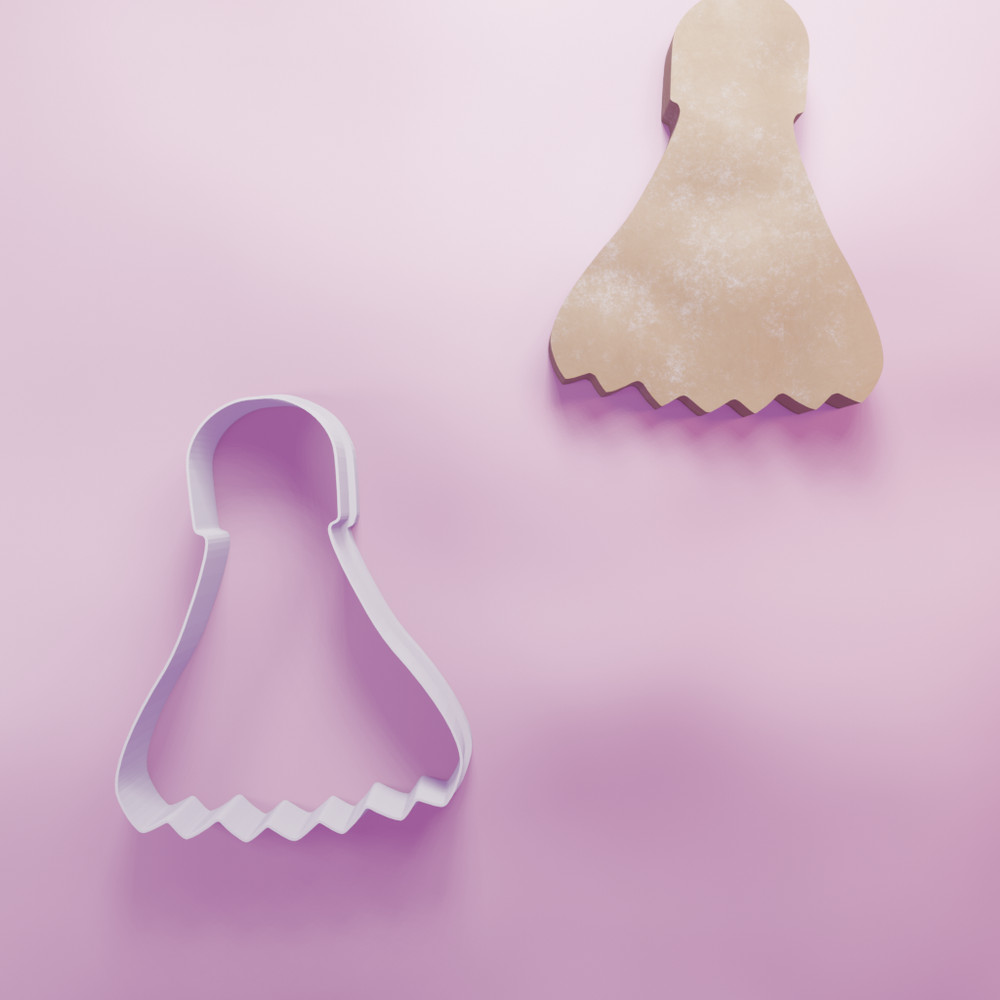 Shuttlecock Cookie Cutter