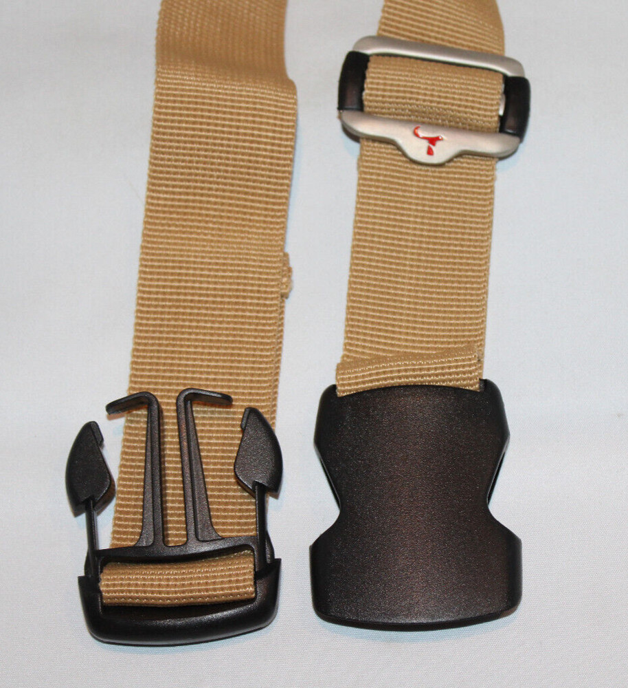 Travelon tan replacement luggage strap ONLY adjustable