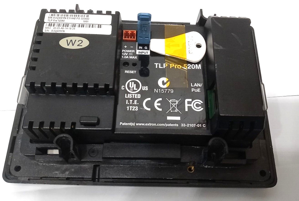Extron TLP Pro 520M 5” Wall Mount Touch Link Pro Touchpanel Same as Pictures