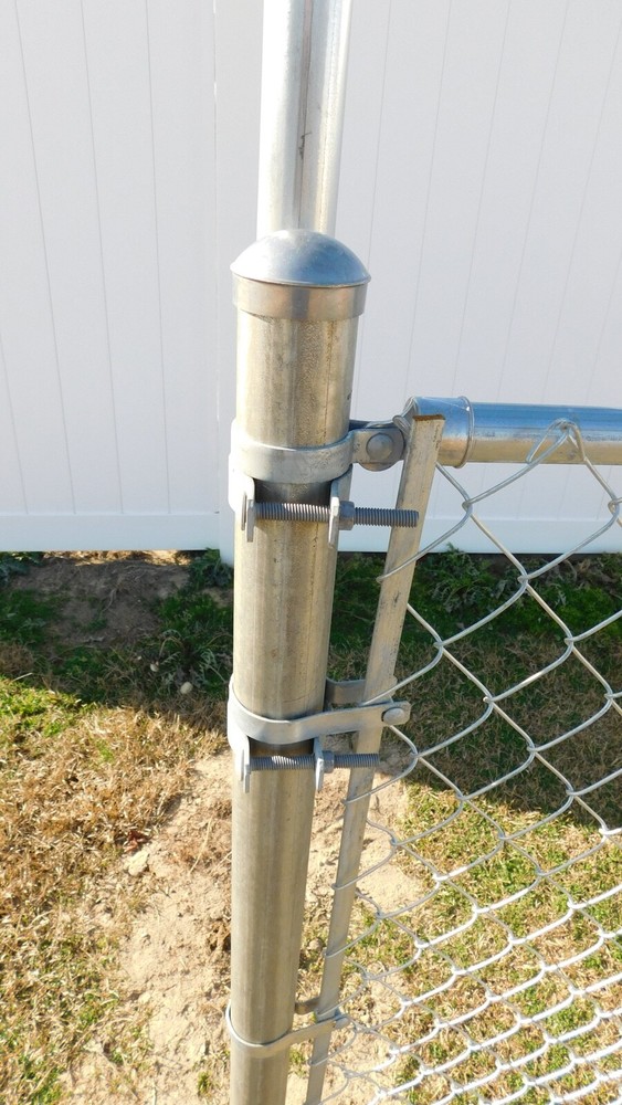 Extend-a-Post 1-5/8" OD Pipe Extension 2' Long-Clamp Onto 2" Post-Vertical- 2 Pk