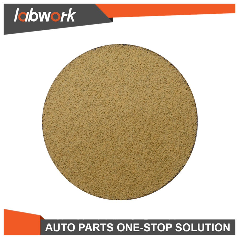 Labwork Hook Loop Pads Sanding Discs Flocking NO-Hole 100 Pcs 5" 60 - 320 Grit
