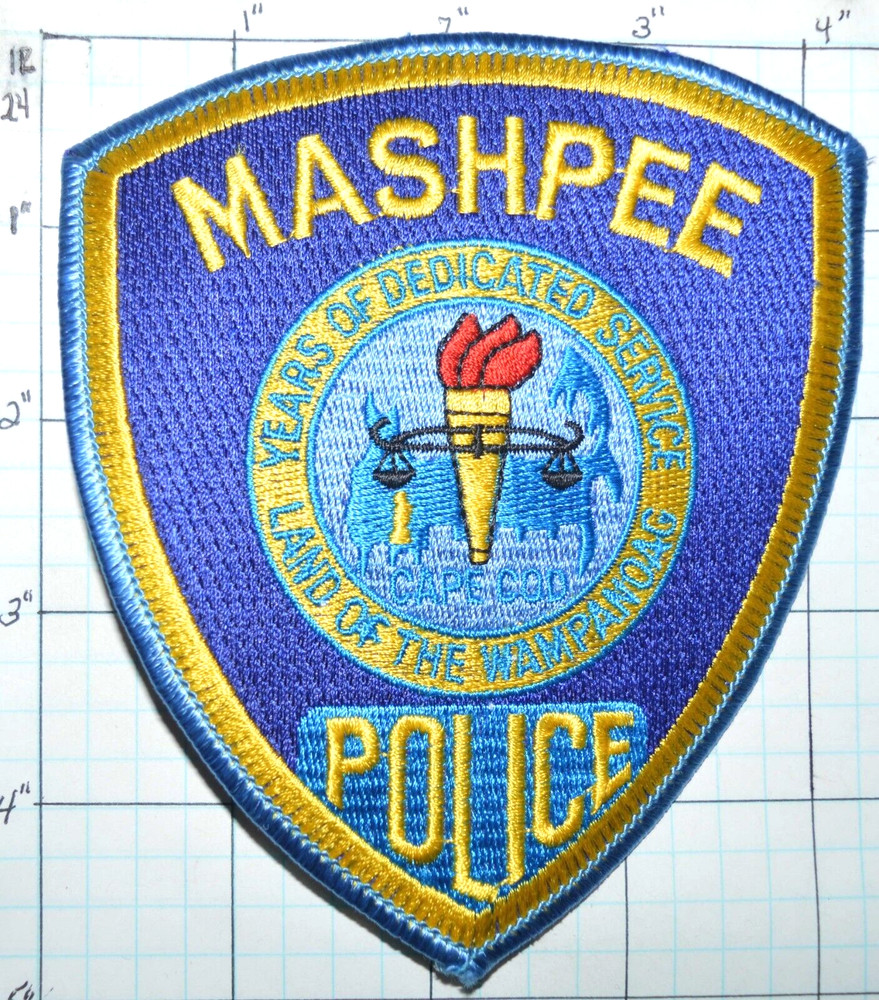MASSACHUSETTS, MASHPEE POLICE DEPT PATCH