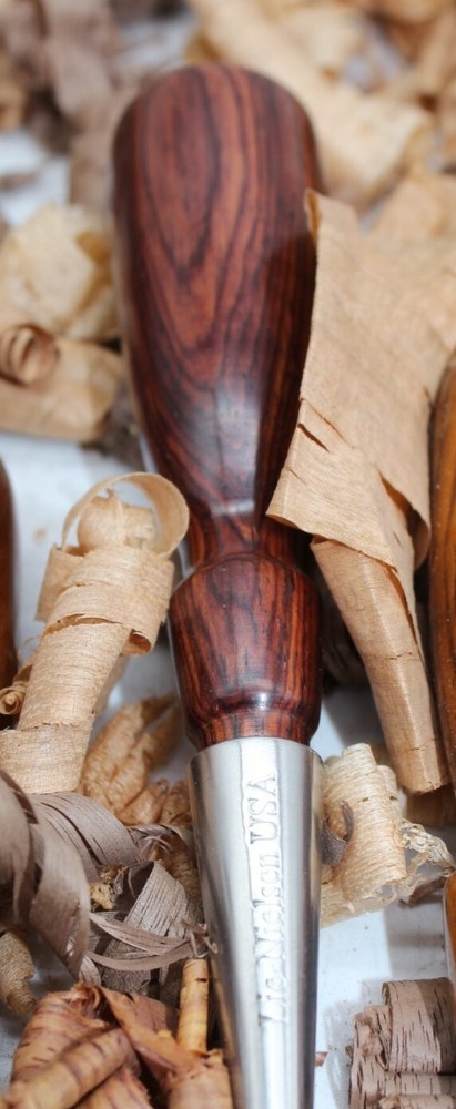 1 1/2" Size Cocobolo Socket Chisel Handle Lie Nielsen & Stanley Each
