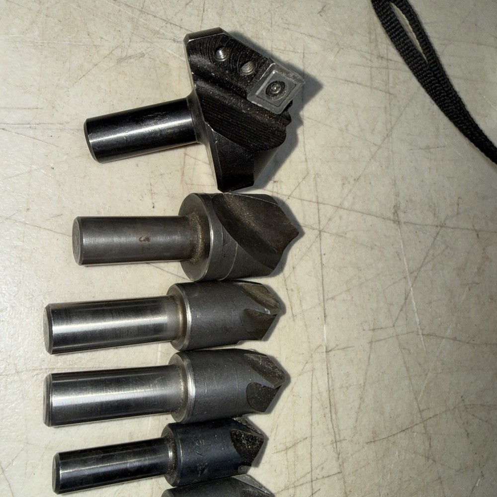 Lot of 16, Different Degree Countersinks, Severance,FORD.1 Indexable Countersink