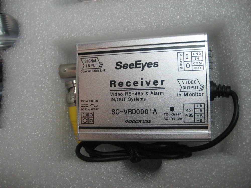 SeeEyes IRIS-DOC Data Over Coaxial Coax Tx / Rx Multiplexer Set