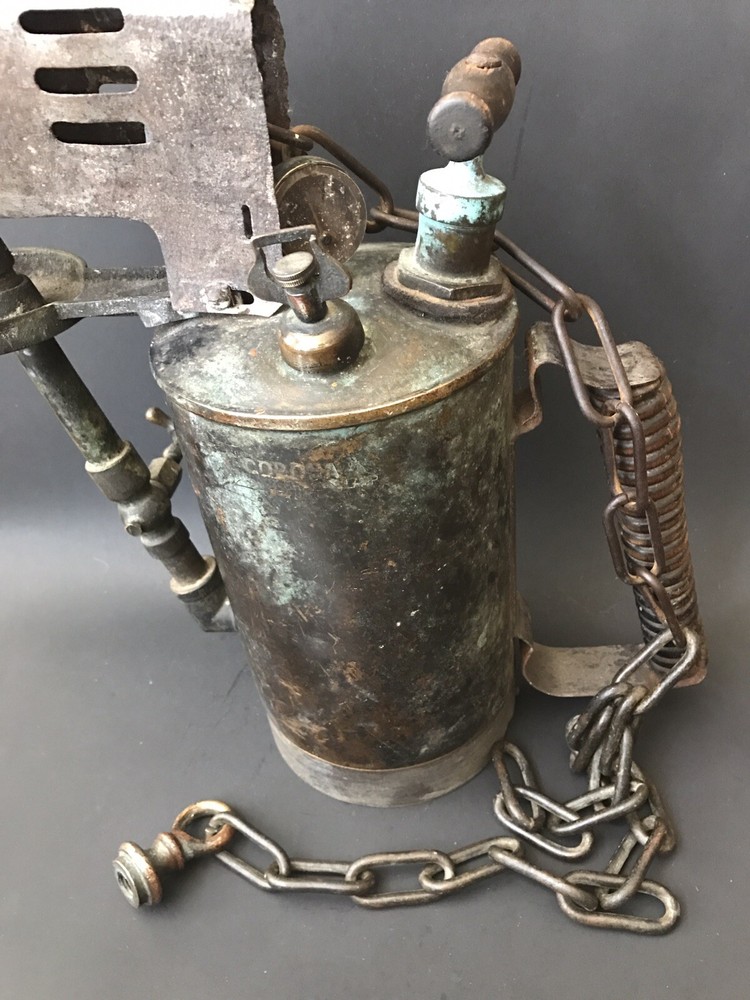 Giant Mid-Evil Machine Age Blow Torch, c.1930s