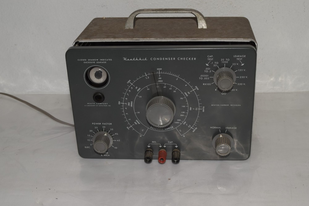 *TC*  HEATHKIT CONDENSER CHECKER MODEL C-3  (DTG54)