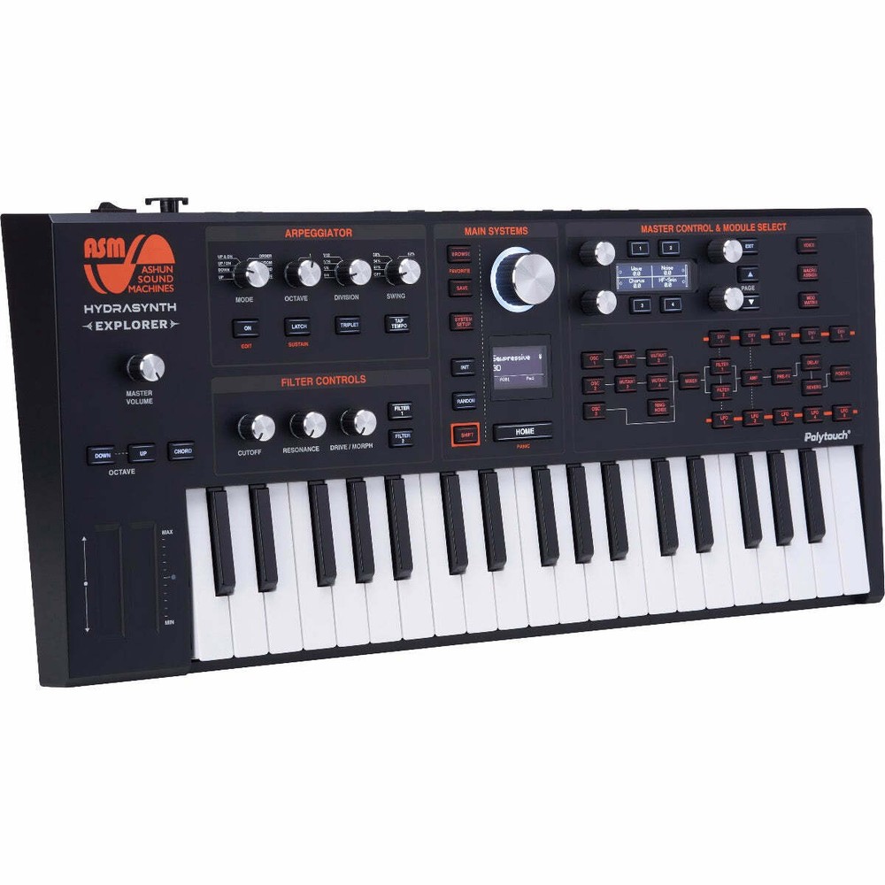 ASM Hydrasynth Explorer Polyphonic Wavemorphing Synthesizer DECKSAVER KIT