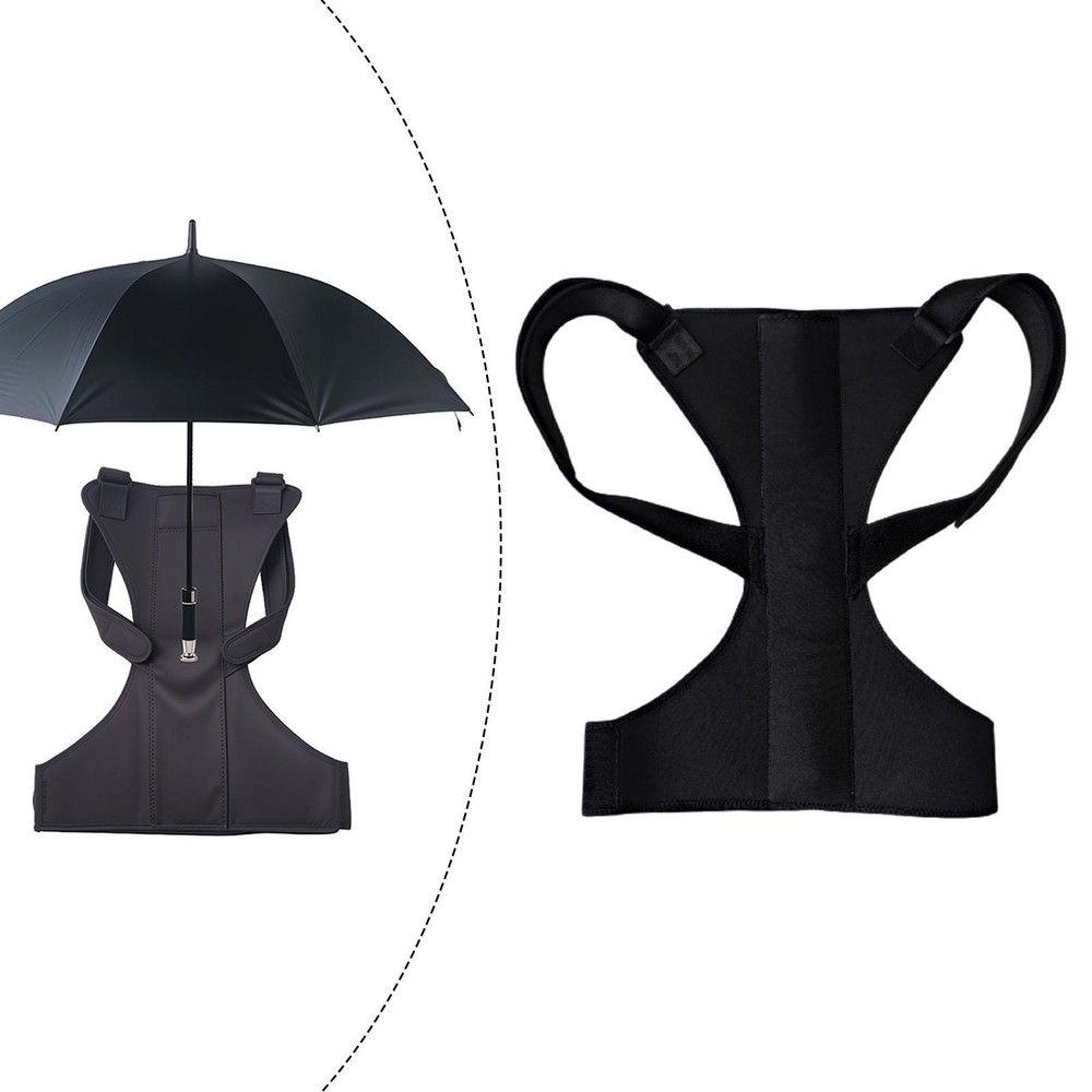 Hands-free And Adjustable Umbrella Holder for Use with Parents.